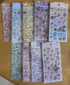 【新品未開封】うるちゅるポップシール サンリオ 9点セット