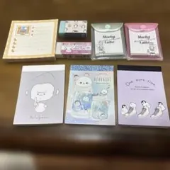 メモ帳、消しゴム　文房具セット