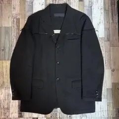 【アーカイブ】コムデギャルソンオム 田中期 テーラードジャケット ブラック ラメ COMME des GARCONS HOMME(コムデギャルソンオム) 90'sAD1994田中