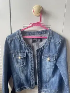 CECIL McBEE パールボタン デニムジャケット