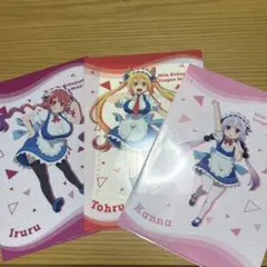 小林さんちのメイドラゴン かっぱ寿司 コラボ クリアファイル コンプ