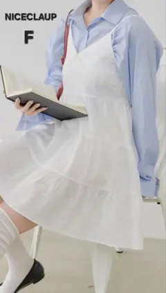 NICECLAUP キャミチュニック F ホワイト USED ナイスクラップのサムネイル
