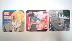 ヒロアカ　原画展　物間寧人　緑谷出久　ワンフォーオール　コースター