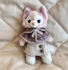 ディズニーシー　リーナベル　探偵コスチューム　ぬいぐるみバッジ　キーホルダー
