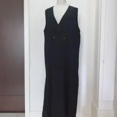 ドレスキップ　お洒落なロングベスト　ブラック　未使用