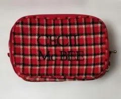 セシルマクビー　チェック模様　ポーチ　化粧　マルチ