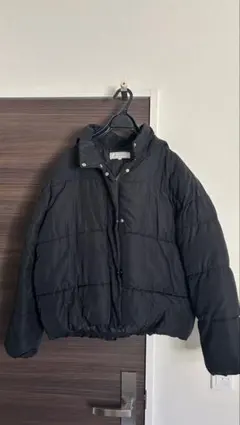 ROPE PICNIC フード付きブラックショートダウンジャケット L