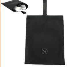 プーマ　ゴルフシューズ入れ　ブラック　新品　シューズケース