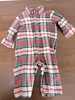 Ralph Lauren チェック柄ロンパース 80サイズ