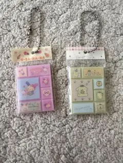 最終値下げ！サンリオ　タイルシールミニチュアチャーム ウサハナ　ポムポムプリン