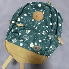 【即購入歓迎！】bobson キッズ リュック フルーツ柄 グリーン　キムラタンのサムネイル