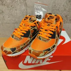 NIKE AIR MAX オレンジ カモフラージュ　27センチ