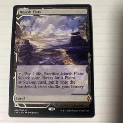 Foil】湿地の干潟/Marsh Flats[ZNE]mtg - メルカリ