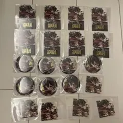 鬼滅の刃 webShopくじ 冨岡義勇ブロマイド 缶バッジ ステッカー 20点