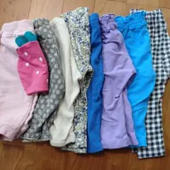 ベビー　80サイズ　女の子　ボトムス　ズボン　パンツ　まとめ売り
