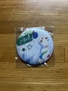 アイカツ　ライブペインティング　缶バッジ　白銀リリィ