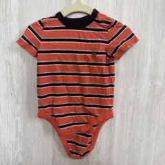 baby GAP ストライプロンパース 6-12ヶ月