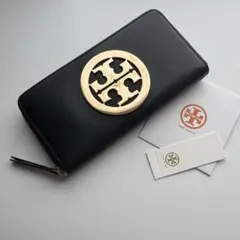 【限定価格】457 Tory Barch トリーバーチ　ラウンドファスナー長財布のサムネイル