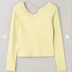 BEAUTY&YOUTH コットン カットアウト カットソートップス 美品