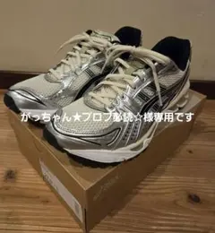 アシックス　ゲルカヤノ14 GEL-KAYANO14　シルバー　27.5センチ
