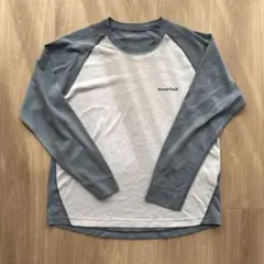 mont-bell モンベル　ラグラン ロングスリーブT 　S