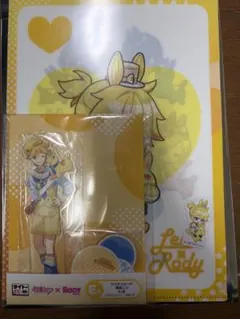 タイトーくじ 初音ミク RODY アクリルスタンド　ファイル 鏡音レン