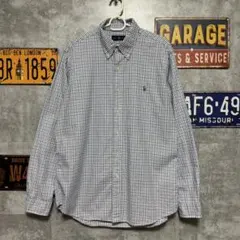 Ralph Lauren 長袖シャツ チェック L ボタンダウンシャツ ポニー