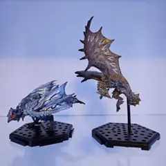 モンハンフィギュアスタンダードモデルplus リオレウス希少種　リオレイア希少種