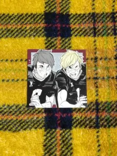 ハイキュー!!☆スクエアステッカーコレクション 第2弾　宮侑 & 宮治