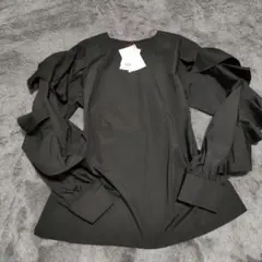 タグ付き新品 フリル トップス