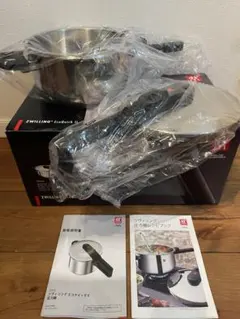 ZWILLING EcolQuick 圧力鍋 22cm ツヴィリング Amazon | ZWILLING EcoQuick II Schnellkochtopf/Dampfdrucktopf, Ø 22