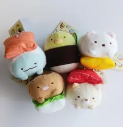 【すみっコぐらし】おすしになりきりぬいぐるみ Part1 全5種セット