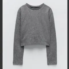 ★ZARA　新品未使用★クロップド丈セーター