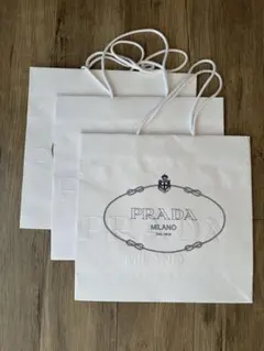 PRADA紙袋　プラダ紙袋　3枚セット