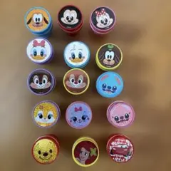 ディズニー キャラクター スタンプ 15個セット ミッキー ミニー ドナルド