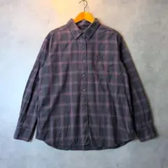 Lee 長袖チェックシャツ L 好配色 レギュラー古着のサムネイル