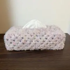 ティッシュボックスカバー ピンク系