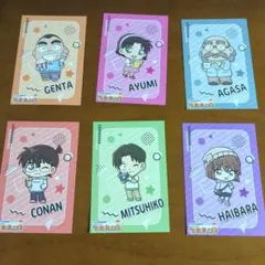 2025コナンランド　スタンプラリーポストカードセット