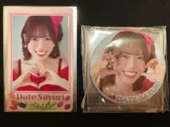 伊達さゆりBirthday Fan Meeting 23rd 缶バ カード c2