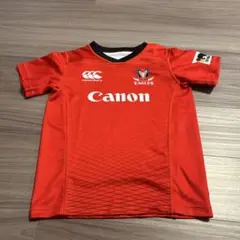Canterbury Canon Eagles シャツ 赤　140cmのサムネイル