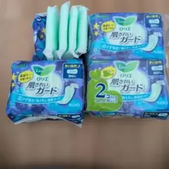 ロリエ 肌きれいガード 多い夜用 27cm 羽なし 30個のサムネイル