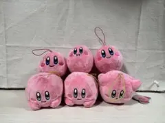 ラウワン　星のカービィぬいぐるみ　マスコット　ストラップ　6体まとめ売り