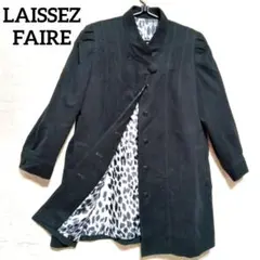 【美品】LAISSEZ FAIRE　レディース　コート　春秋コート ブラック