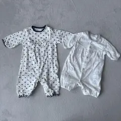 カバーオール・ツーウェイ・ドレスオール 2点セット50-70cm/50-60cm