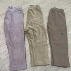 UNIQLO レギンス　80 3点セット