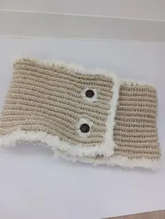 手編みネックウォーマー