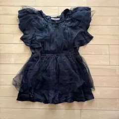 furfur ブラック フリル袖 チュニックのサムネイル