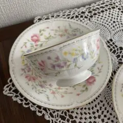 【美品】NIKKO ニッコー ファインボーンチャイナ カップ＆ソーサー 2客