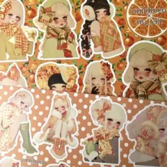 ［K355］rio_ykr様×unichoco様 素材シート コラージュシート