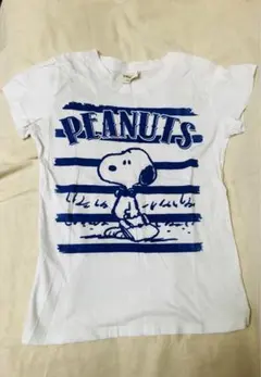 PEANUTS スヌーピー 半袖Tシャツ　ホワイト　サイズMのサムネイル